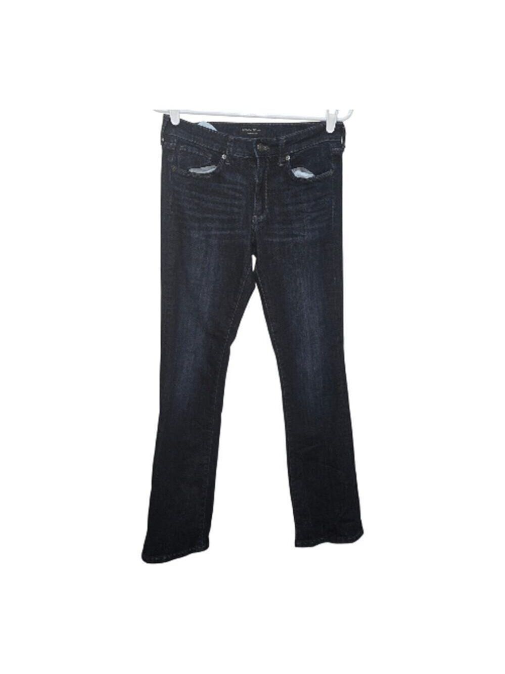 Banana Republic Slim Bootcut Jeans 27/4 Dark Wash